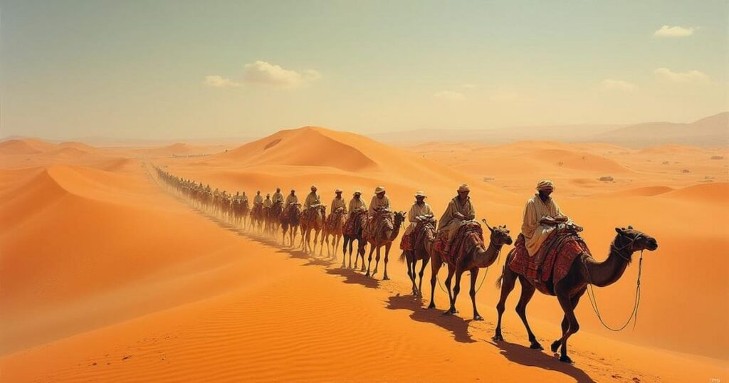 Camel train